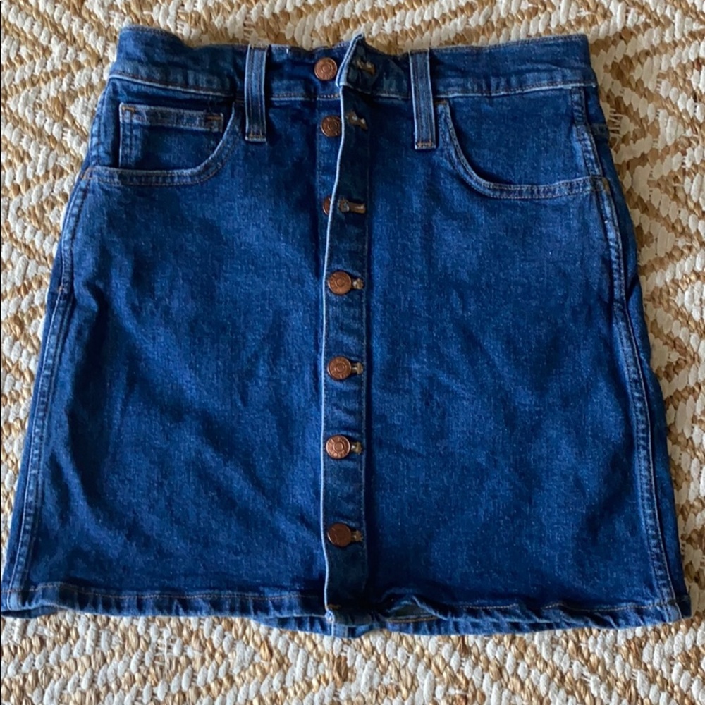 Madewell size 26 Jean skirt